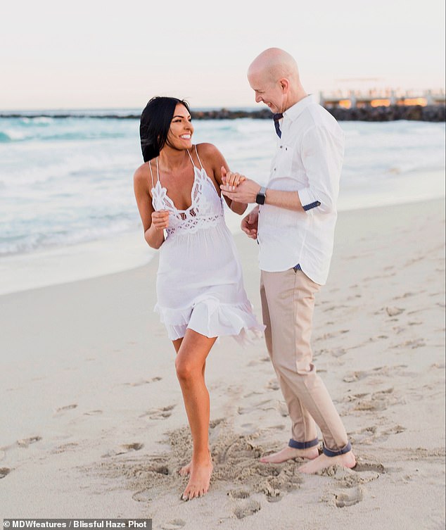 Controversy: Despite her family's shock over their 23-year age gap, Sarai and Joel got engaged after just one month of dating - and they tied the knot less than a year later